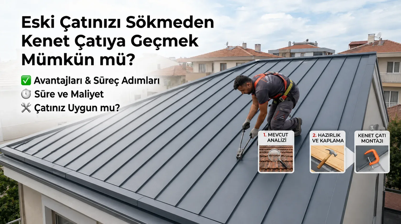 Kenet Çatı Ses Yapar mı? Yağmur, Genleşme ve Gürültü Hakkında Gerçekler